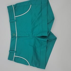 Banana Republic Ryan Fit Turquoise Shorts, Size 2